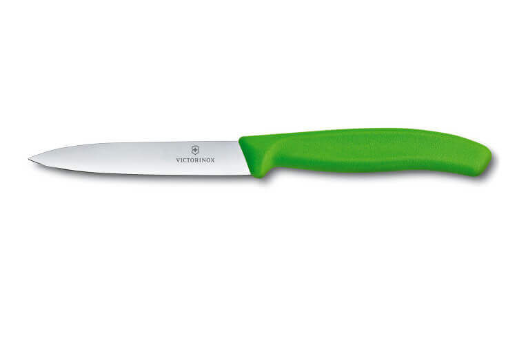 Couteau d'office Victorinox SwissClassic vert lame droite 10cm