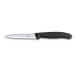 Couteau d'office Victorinox SwissClassic noir lame dentelée 10cm