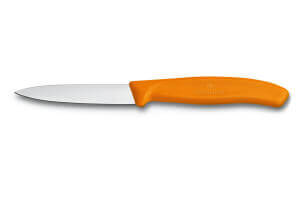 Couteau d'office Victorinox Swissclassic orange lame lisse 8cm
