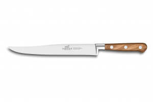 Couteau à découper Yatagan Sabatier Provençao 100% forgé 20cm manche en olivier