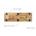 Barre aimantée artisanale Essences Creations 30cm en hêtre et résine - 3 places
