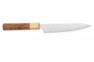 Couteau universel japonais artisanal Kei Kobayashi SG2 Octogone 15cm
