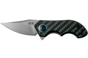 Couteau pliant Zero Tolerance ZT0022 manche carbone titanium 7,5cm