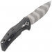 Couteau pliant Zero Tolerance ZT0308BLKTS Tiger Strip manche G10 titanium noir 13,2cm