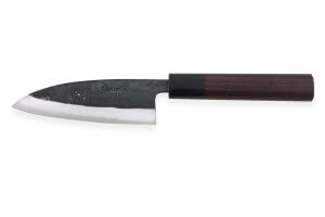 Couteau ko bocho japonais artisanal Nishida Shirogami 11cm