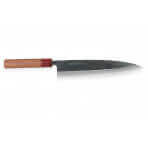 Couteau de chef japonais artisanal Wusaki Yuzo BS2 24cm