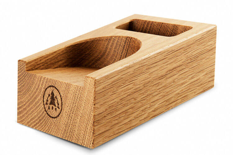 Socle de rangement pour aiguiseur HORL® en chêne