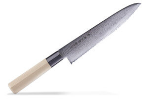 Couteau à pain 24cm Damas Tojiro SHIPPU