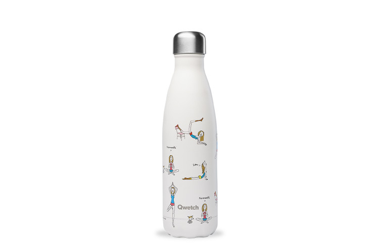 Bouteille isotherme Qwetch Yoga by Soledad - 500ml