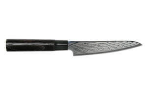 Couteau universel Tojiro Shippu Black Damas lame 13cm