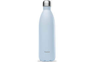 Bouteille isotherme Qwetch Pastel bleu
