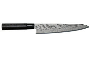 Couteau de chef Tojiro Shippu Black Damas lame 27cm