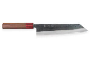 Couteau kiritsuke japonais artisanal Wusaki Yuzo BS2 21cm