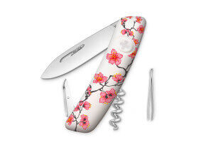 Couteau multifonction SWIZA D01 Edition limitée Florale 6 fonctions 95mm