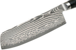 Couteau Nakiri japonais Miyabi 5000FCD lame 17cm damas 48 couches manche pakkawood
