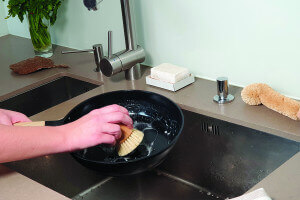 Brosse à vaisselle naturelle Cookut en bambou