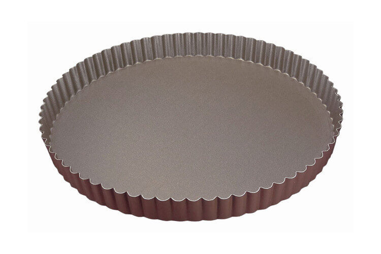Tourtière ronde cannelée Gobel fond fixe - Diamètre 20cm