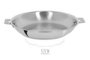 Poêle Cristel Casteline Amovible en inox