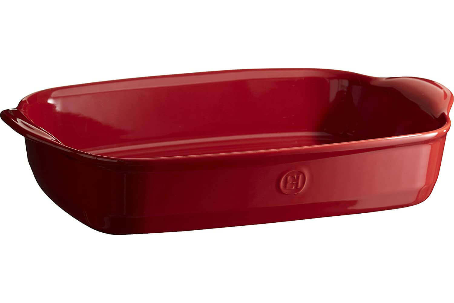 Plat rectangulaire à lasagnes rouge Grand Cru 42 x 28 cm