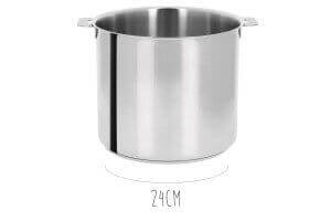 Marmite Cristel Mutine Amovible en inox