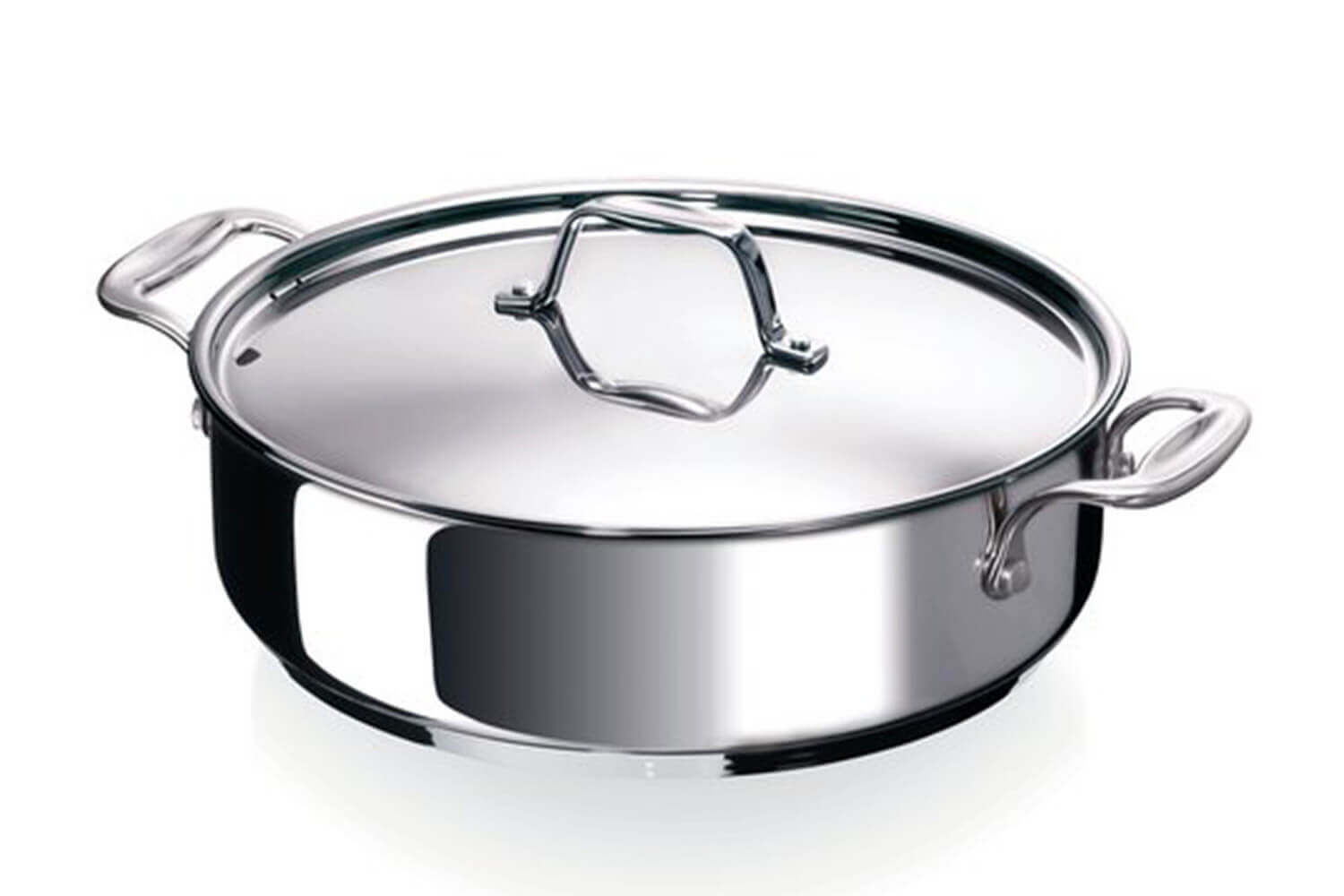 Serie 4 casseroles BEKA professionnelles chef inox induction 14 -16 - 18 -  20 cm
