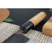 Couteau kodeba japonais artisanal Moritaka Aogami 2 Steel carbone manche cerisier