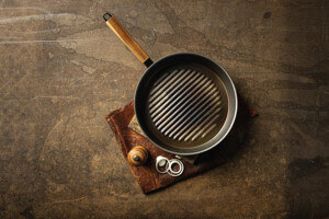 Poêle grill Beka Nomad en acier carbone 28cm