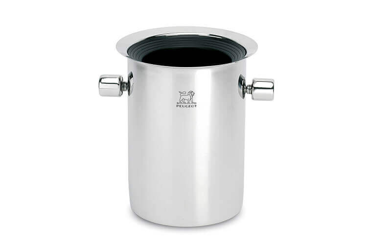 Seau à champagne équilibreur thermique Peugeot en inox 19cm