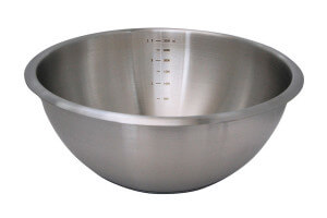 Bassine patissière demi sphère De Buyer Cul-de-Poule inox revêtement silicone