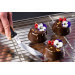 Mini spatule coudée inox De Buyer FKOfficium lame arrondie