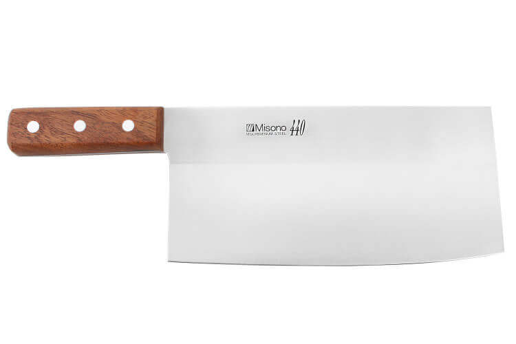 Couteau de chef chinois japonais Misono 440 22cm 530g