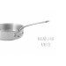 Sauteuse Mauviel M'Urban3 en inox avec poignée fixe