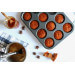 Plaque 12 muffins De Buyer en acier anti-adhésif