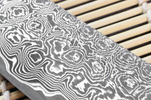 Couteau universel japonais artisanal Masakage Kumo 15cm damas 63 couches
