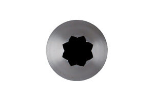 Douille cannelée D5 à D8 De Buyer inox