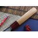 Couteau d'office japonais artisanal Yoshimi Kato 8,5cm VG10 Nickel Damascus cerisier