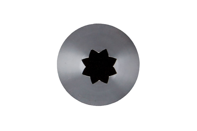 Douille cannel&eacute;e C5 &agrave; C8 De Buyer inox
