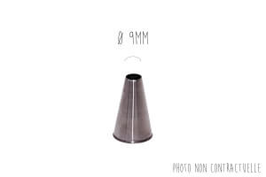 Douille unie De Buyer inox - De 2 à 20mm