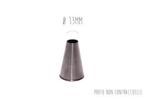 Douille unie De Buyer inox - De 2 à 20mm