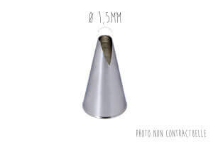 Douille Saint Honoré De Buyer inox