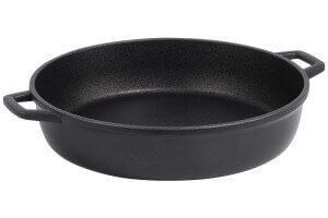 Sautoir en fonte d'aluminium De Buyer Choc Extrême avec 2 anses