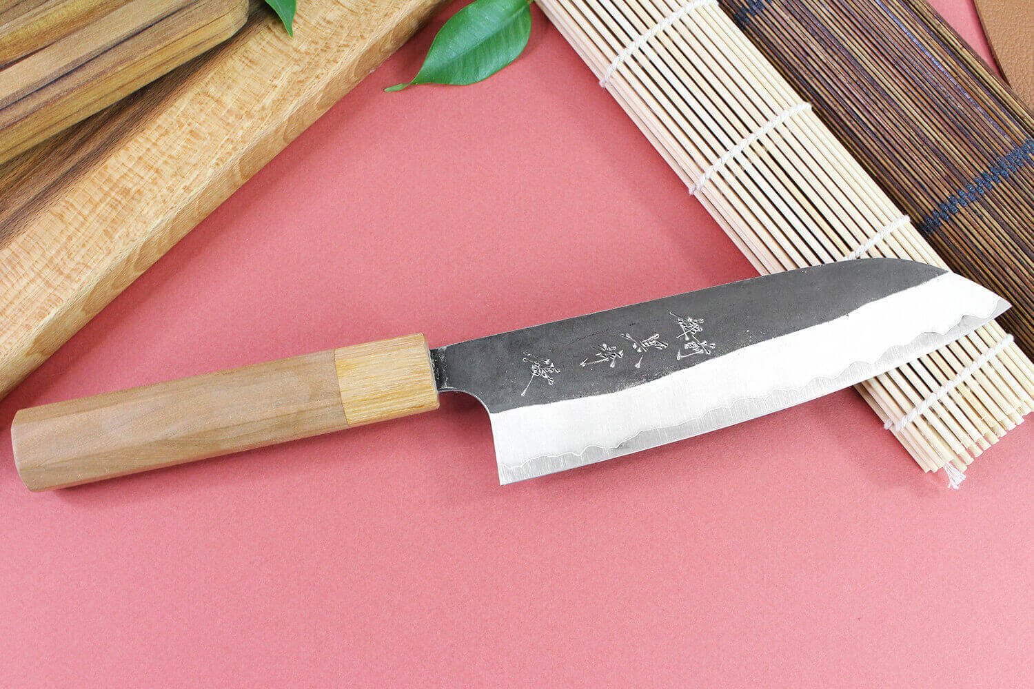 Hachette Japonaise AZUMASYUSAKU Kataba 120 Mm – Acier Aogami – Boîtier Bois – Neuf