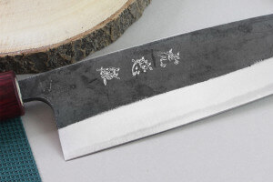Couteau de chef japonais artisanal Wusaki Yuzo BS2 21cm