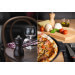 Coffret duo moulin à sel et poivre Peugeot Bistro en bois chocolat + naturel 10cm