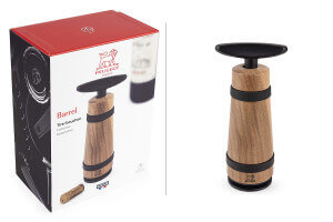 Tire bouchon à vis sans fin Peugeot Barrel en noyer 18cm