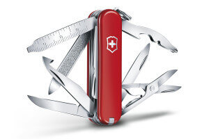 Couteau suisse Victorinox Minichamp rouge 58mm 18 fonctions