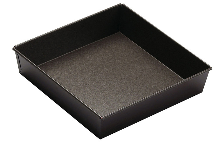 Moule &agrave; manqu&eacute; carr&eacute; Gobel anti-adh&eacute;rent 24x24cm
