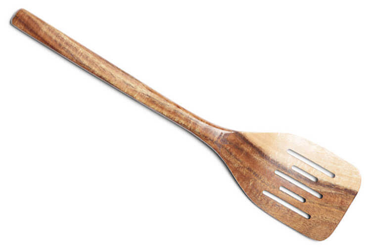 Spatule ajourée Dutchdeluxes bois d'acacia 31 x 7cm