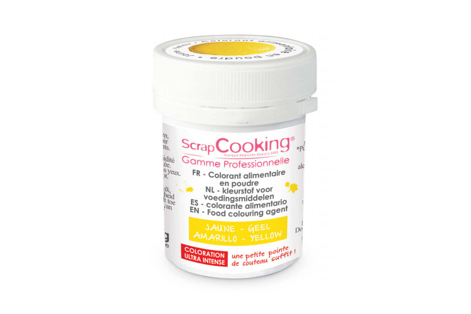 SCRAP COOKING Colorant Artificiel en Poudre, Sans Saveur, Rouge, 5 g :  : Epicerie
