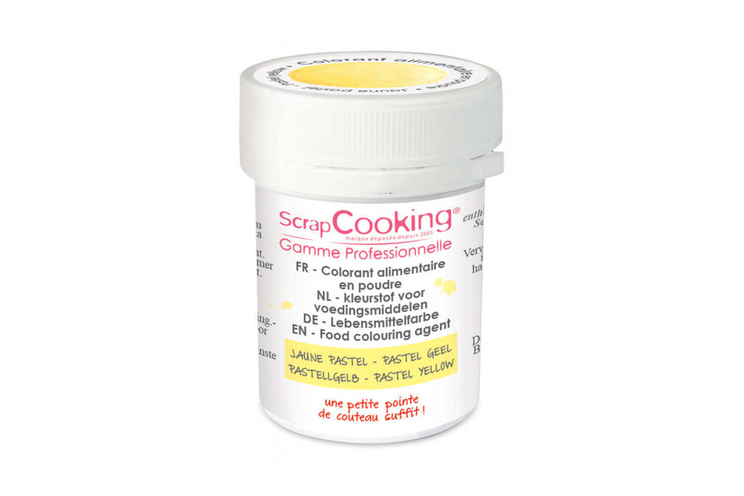 Colorant alimentaire en poudre ScrapCooking - Artif - Orange - 5 g